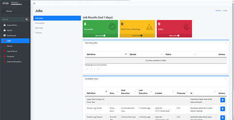 Jobs Screen