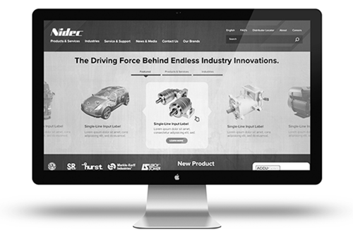 Nidec Homepage
